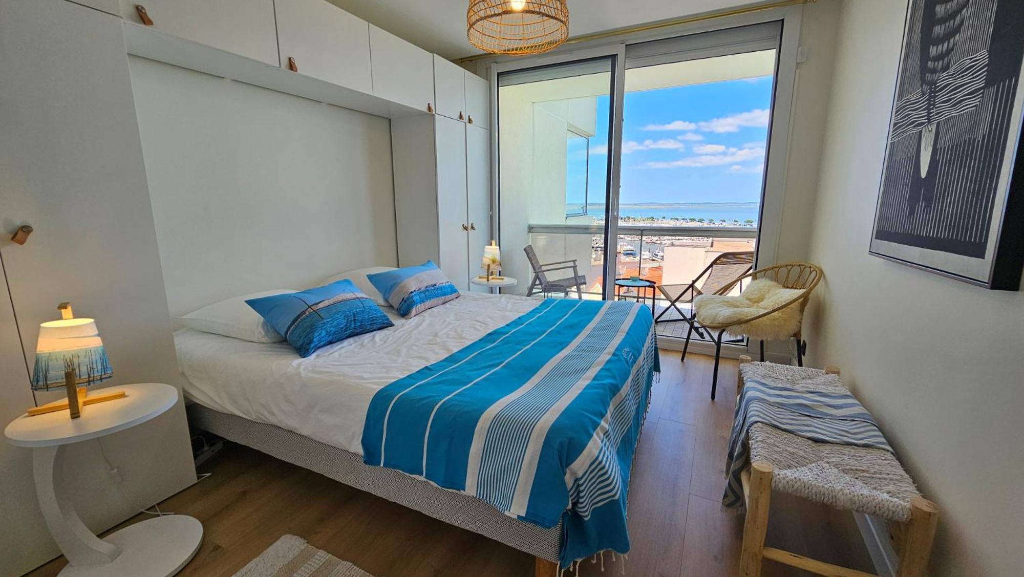 Vue Panoramique Sur Bassin,Piscine Et Terrasse Daire Arcachon Dış mekan fotoğraf